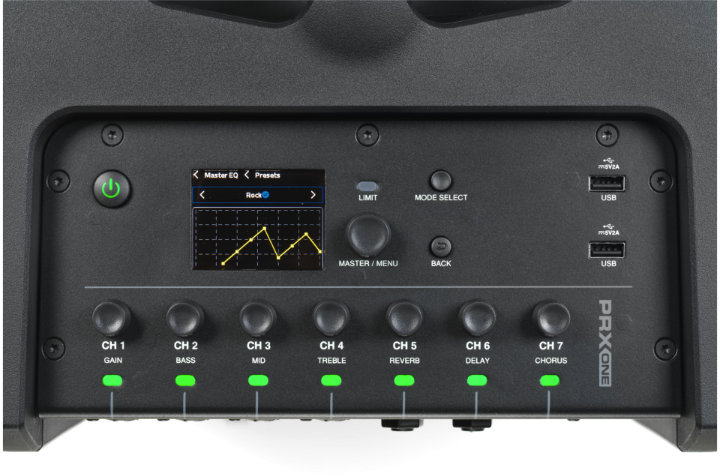 De ingangsectie van de PRX ONE
