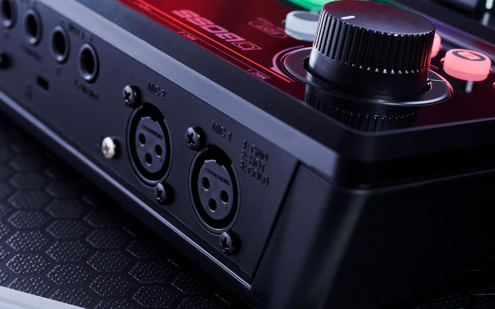 Anschließen und Mischen