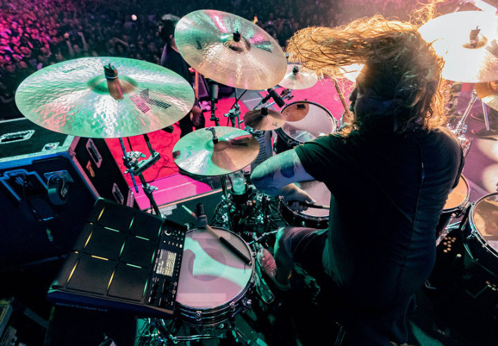 Sampling Pad sul palco