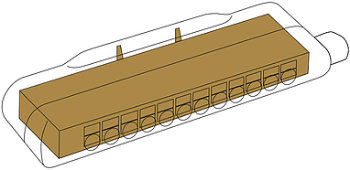 Corps robuste en plastique