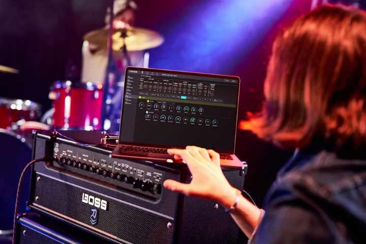 Contrôle total avec le BOSS Tone Studio