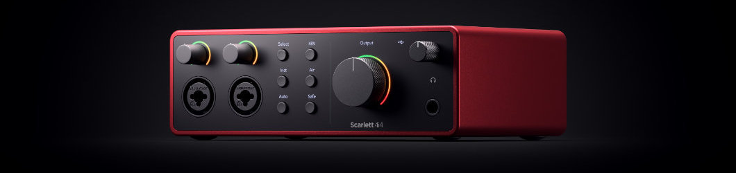 Focusrite Scarlett 4i4 (4th Gen)