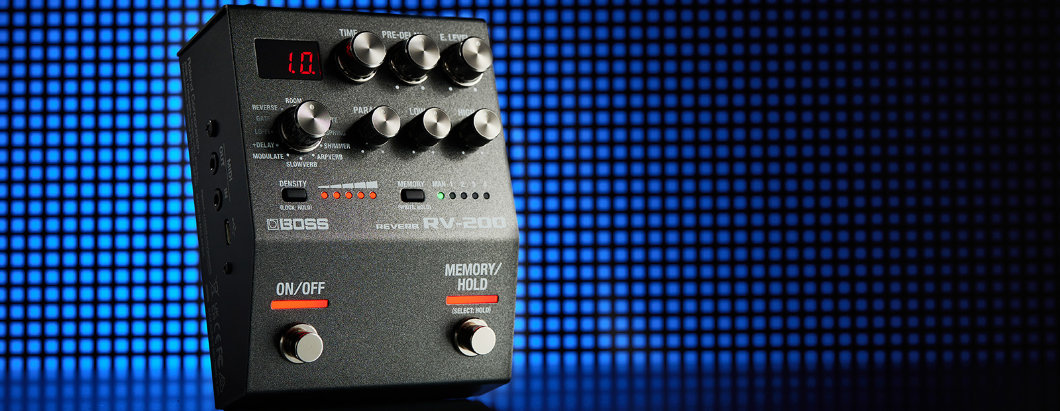  Boss RV-200 Reverb Pedal