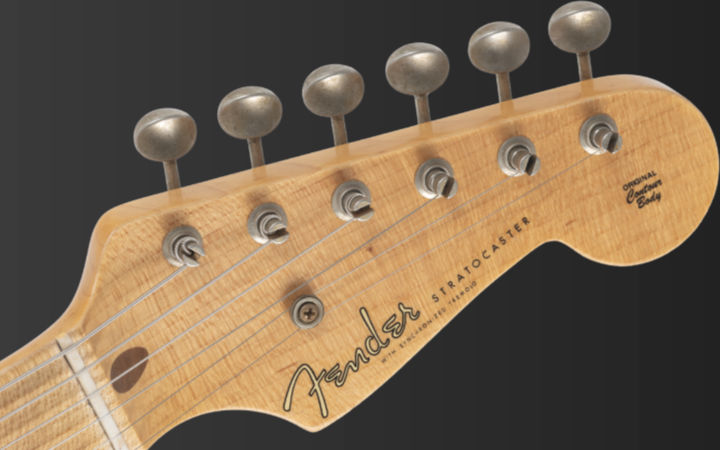 Details aus der frühen Stratocaster-Ära