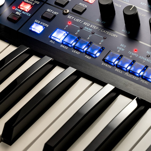 Set List Function and Smooth Sound Transitions