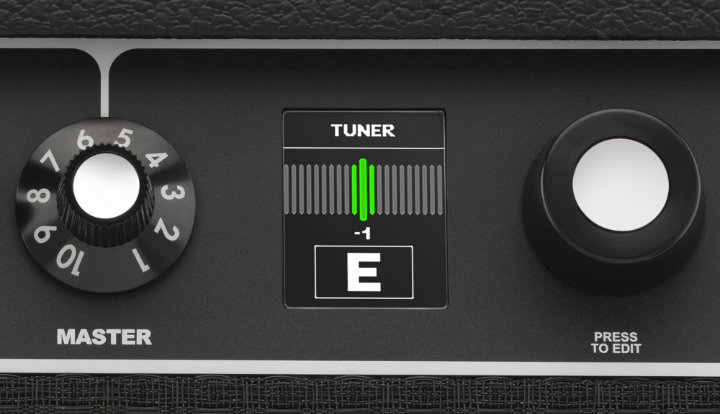 Écran Couleur Intégré Avec Accordeur Chromatique