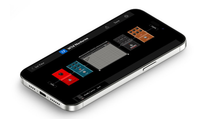 Application Fender Tone pour iOS et Android