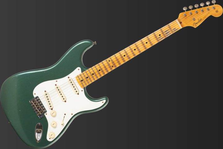 Fender Custom Shop Time Machine 1956 Stratocaster Journeyman Relic Aged Sherwood Green Metallic