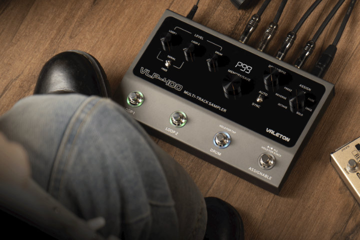 Mehr kreative Kontrolle mit neuen Reglern und Fußschaltern