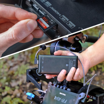 Üppige Aufnahmezeiten für lange Drehs